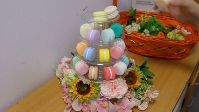 Amazon.com: Macaron Tower Stand, 6 Tiers Macaron Display Macaroon